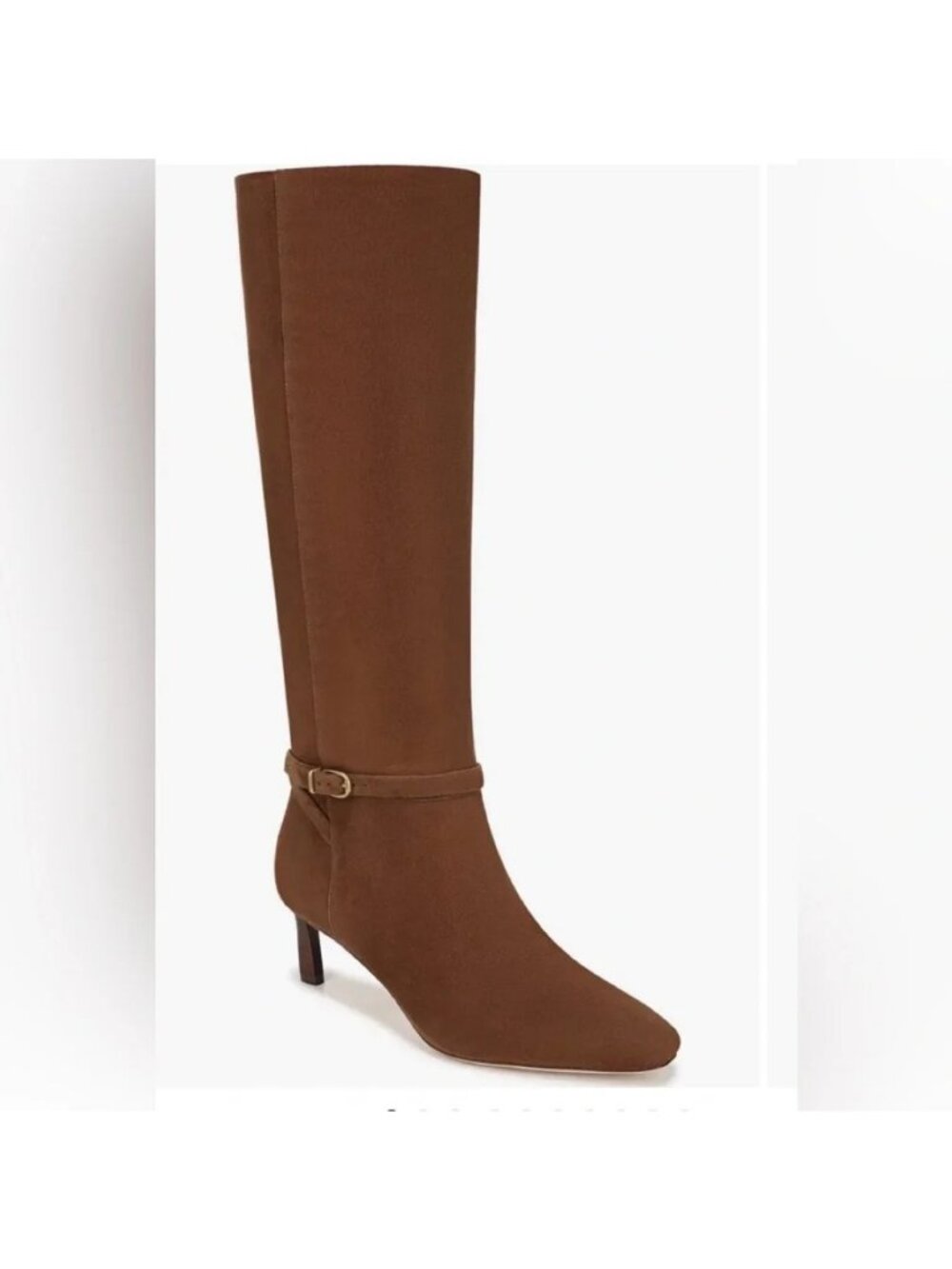 NEW Veronica Beard Kailine Knee High Boots Contemporary Brown Suede Womens 9